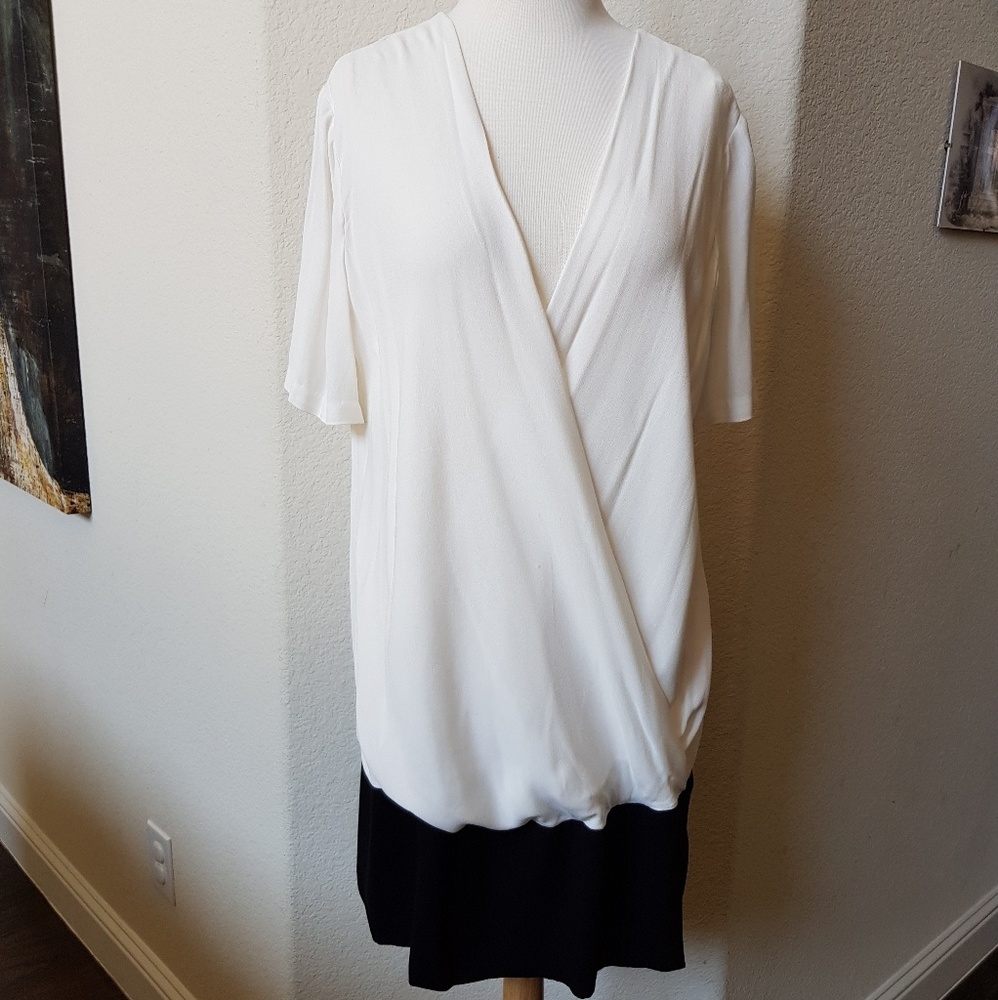 A.L.C. Stella Wrap-effect Crepe Mini Dress {NWT}